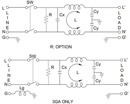 Delta Electronics / Power BE Switch Connector Filters